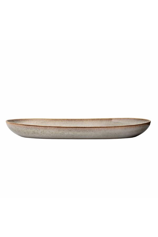 Bloomingville Sandrine Serving Plate, Nature, Stoneware