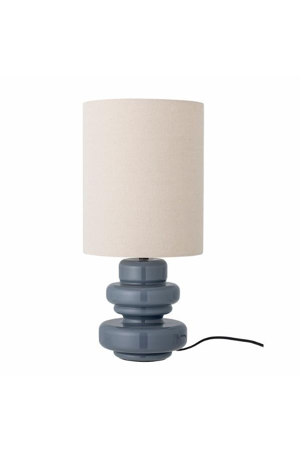 Bloomingville Fabiola Table lamp, Blue, Glass