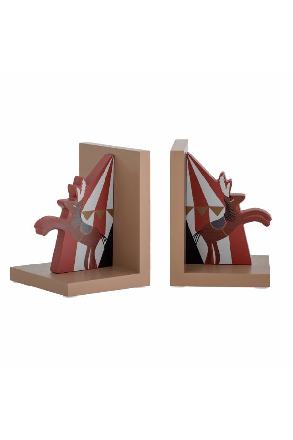 Bloomingville Mini Santos Bookend, Multi, FSC®100%, MDF