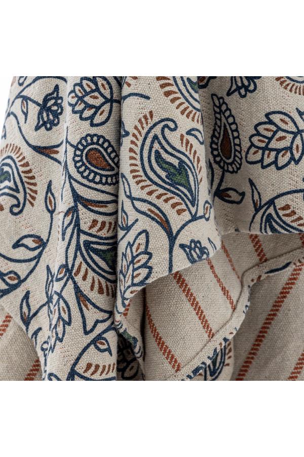 Creative Collection Paisley Throw, Multi, Recycled Cotton