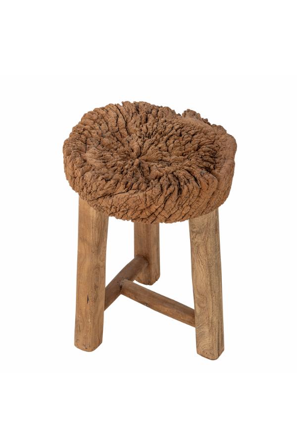 Bloomingville Delray Stool, Nature, Reclaimed Wood