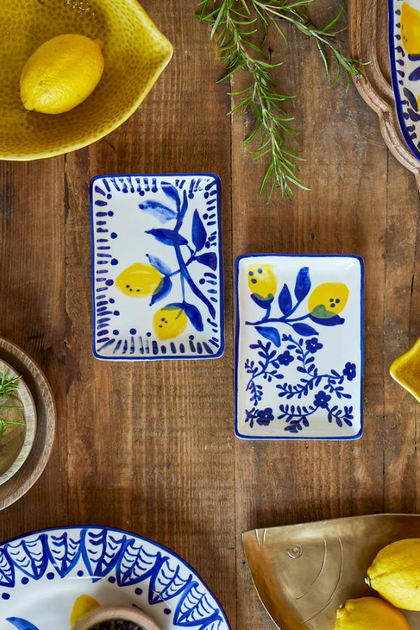 Creative Collection Maxima Plate, Blue, Stoneware