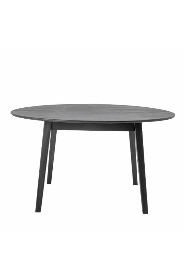Bloomingville Peron Dining Table, Black, FSC®100%, Oak