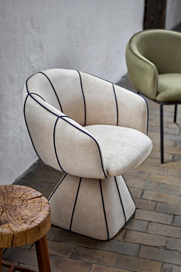 Bloomingville Delray Stool, Nature, Reclaimed Wood