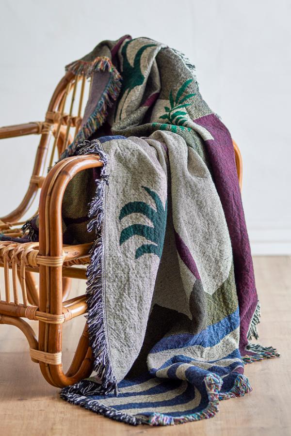 Creative Collection Vinay Throw, Multi, Recycled Cotton