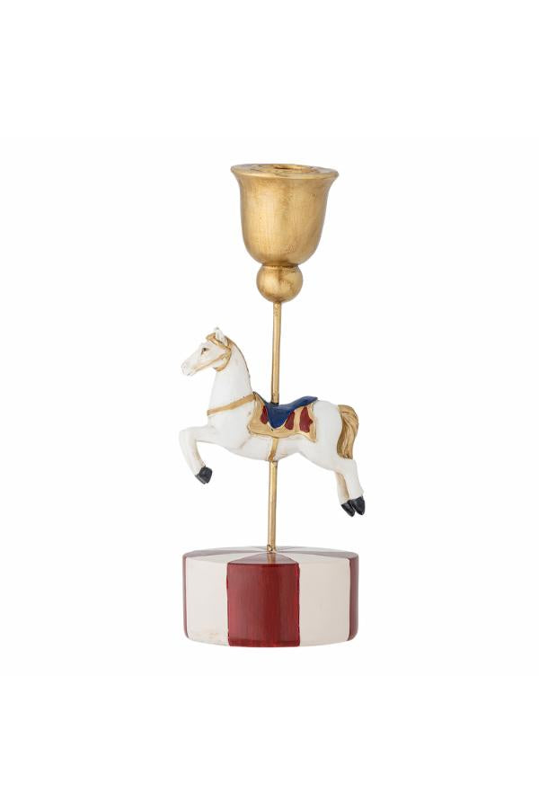Bloomingville Merry-go-round Candle Holder, Multi, Polyresin