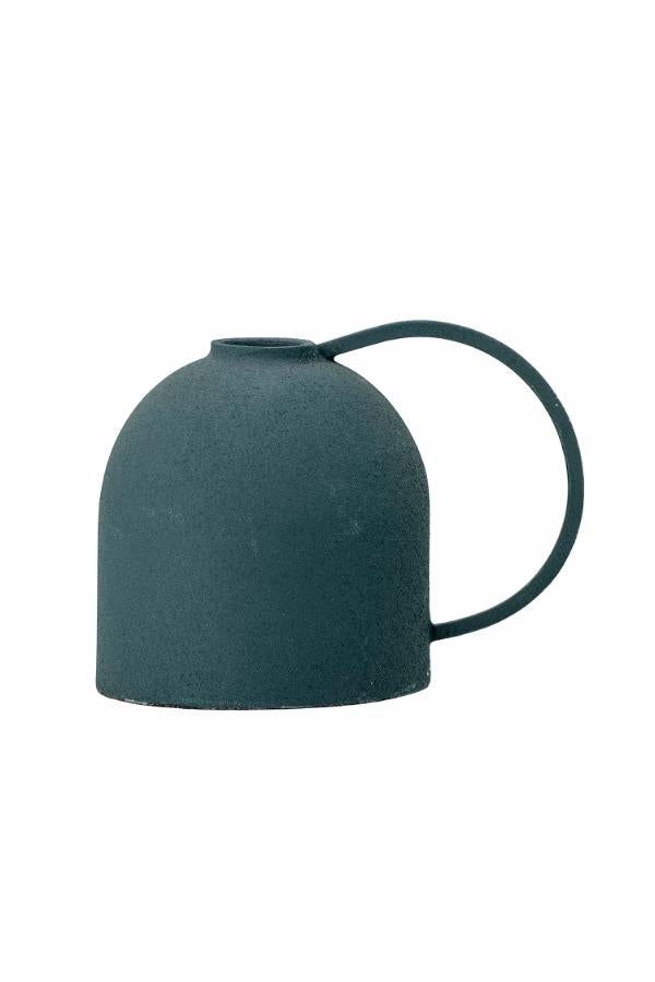 Bloomingville Idon Candle Holder, Green, Metal