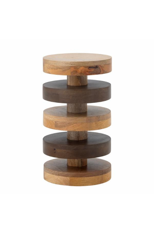 Bloomingville Franka Side Table, Brown, FSC®100%, Mango