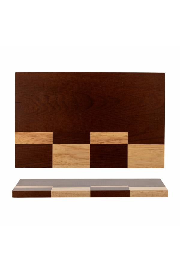 Bloomingville Seldon Cutting Board, Brown, Rubberwood