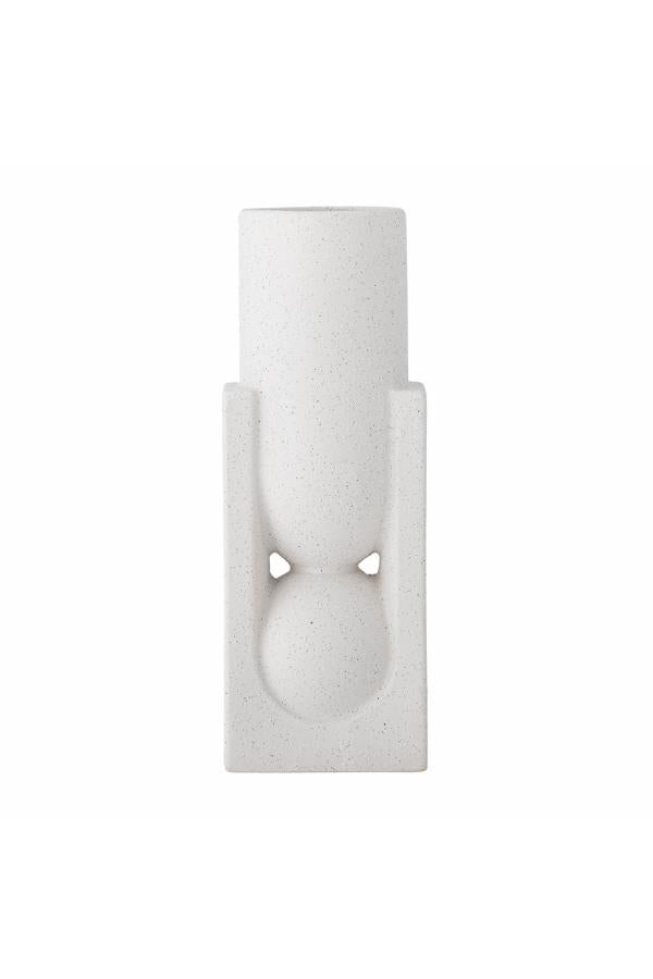 Bloomingville Salome Vase, White, Stoneware