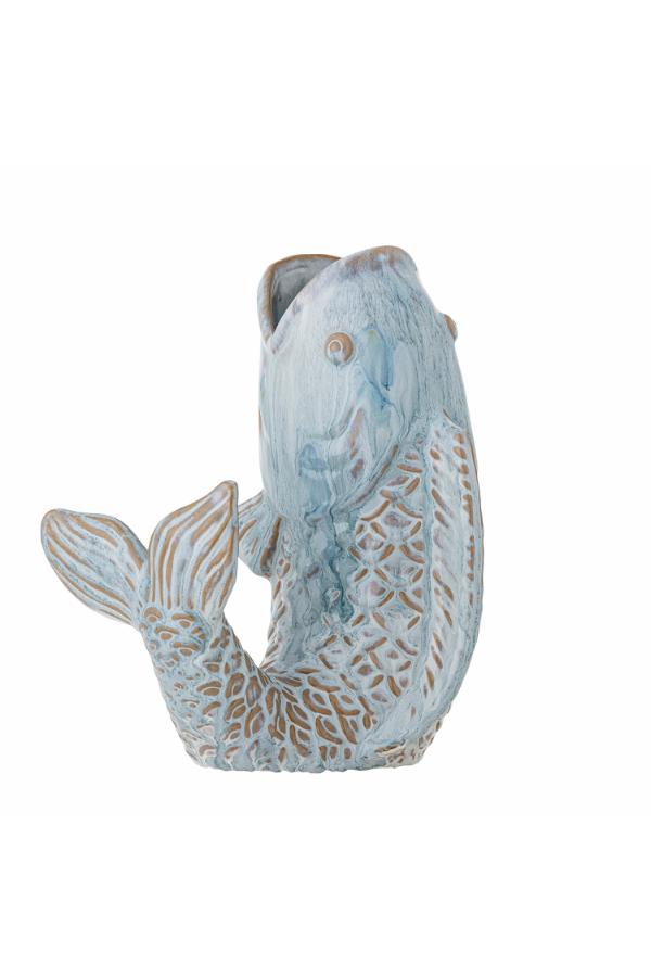 Creative Collection Hiro Vase, Blue, Stoneware
