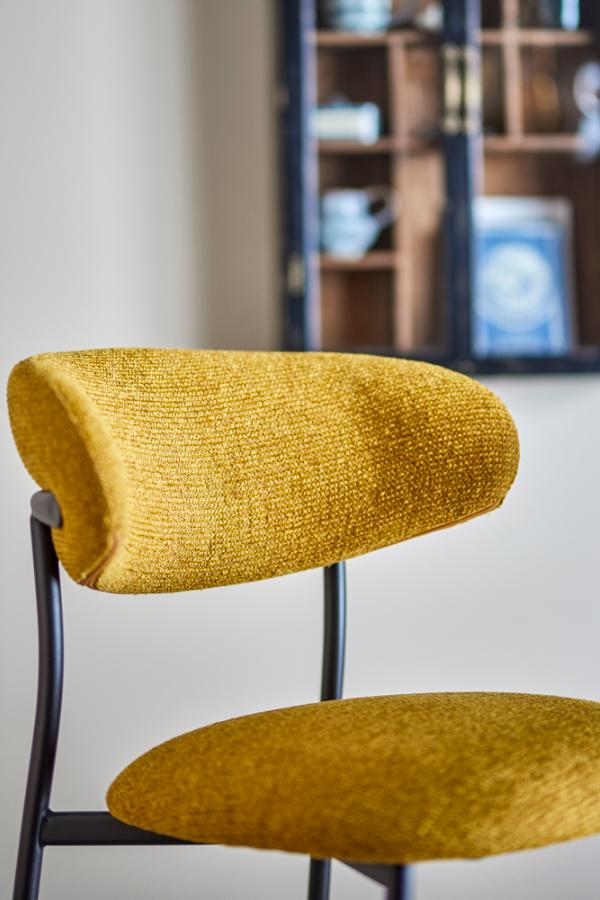 Creative Collection Manal Dining Chair, Yellow, FSC®100% Plywood