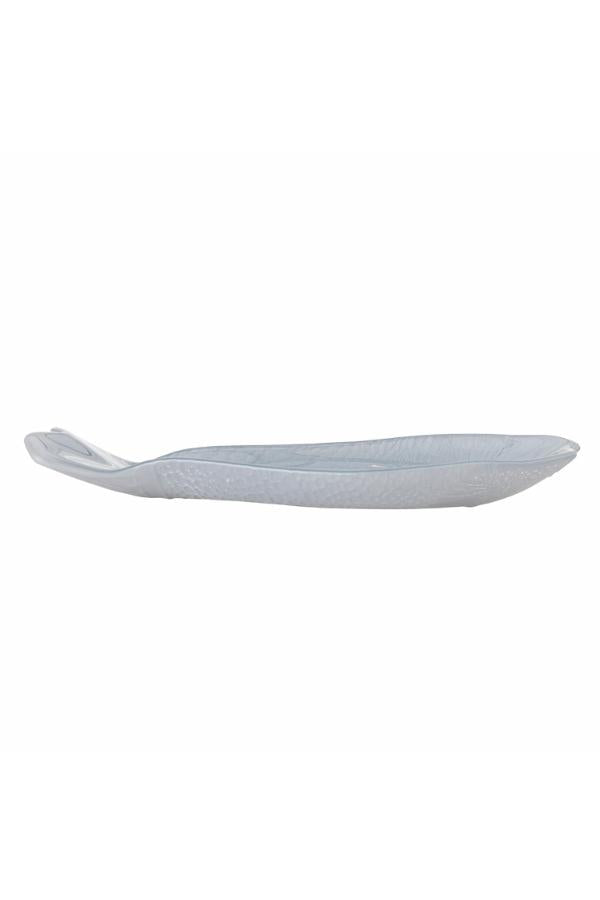Creative Collection Yuna Serving Plate, Grey, Glass