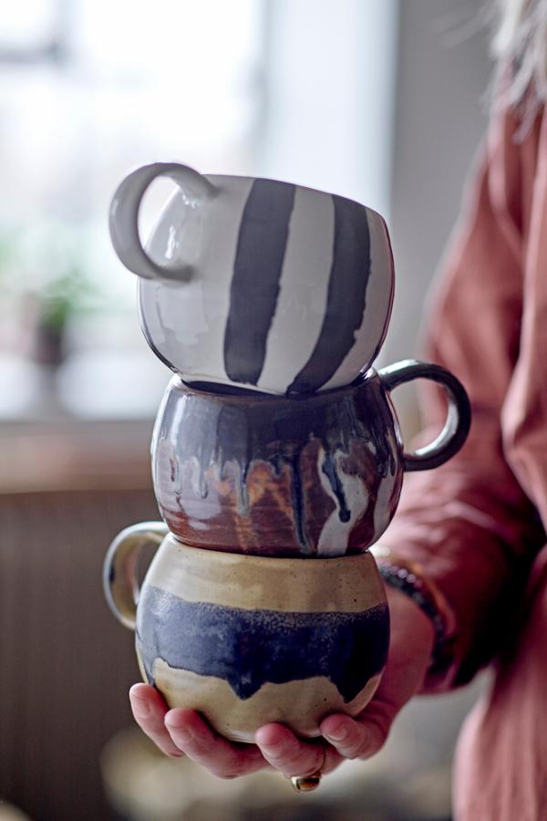 Bloomingville Solange Mug, Nature, Stoneware