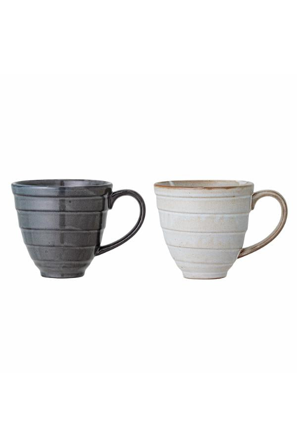 Bloomingville Masami Mug, White, Stoneware