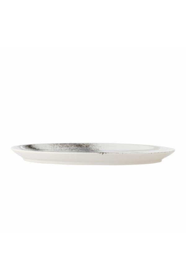 Bloomingville Paula Plate, Grey, Stoneware