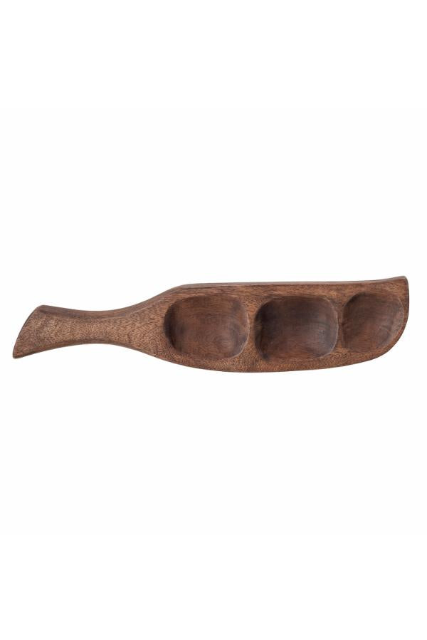 Creative Collection Thorun Bowl, Brown, Mango