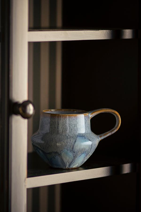 Creative Collection Bessie Mug, Blue, Stoneware