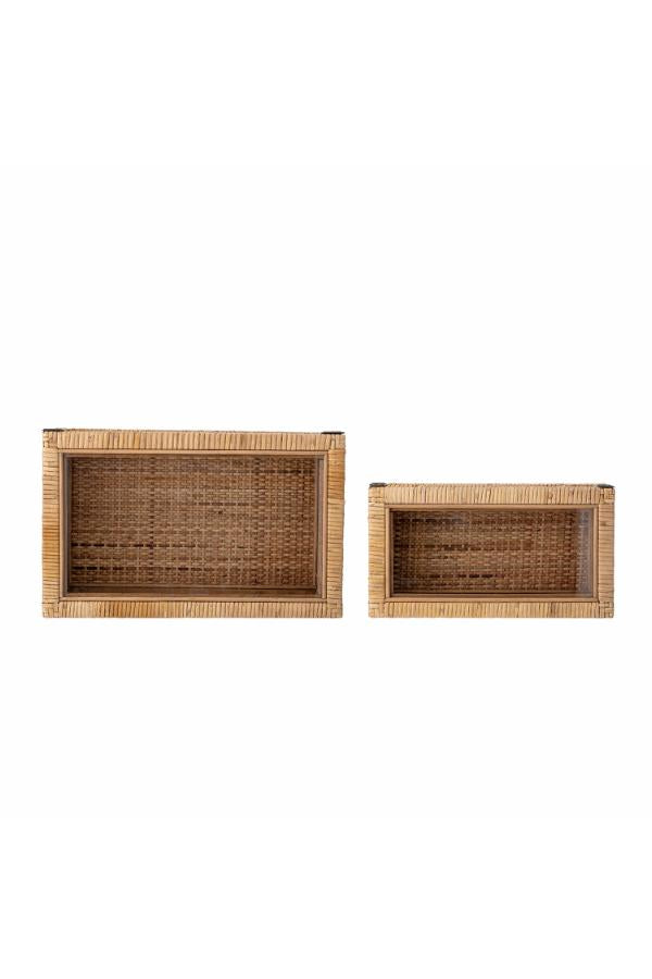 Bloomingville Lally Box w/Lid, Nature, Rattan
