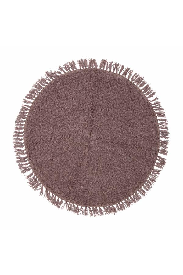 Bloomingville Lenea Rug, Purple, Wool