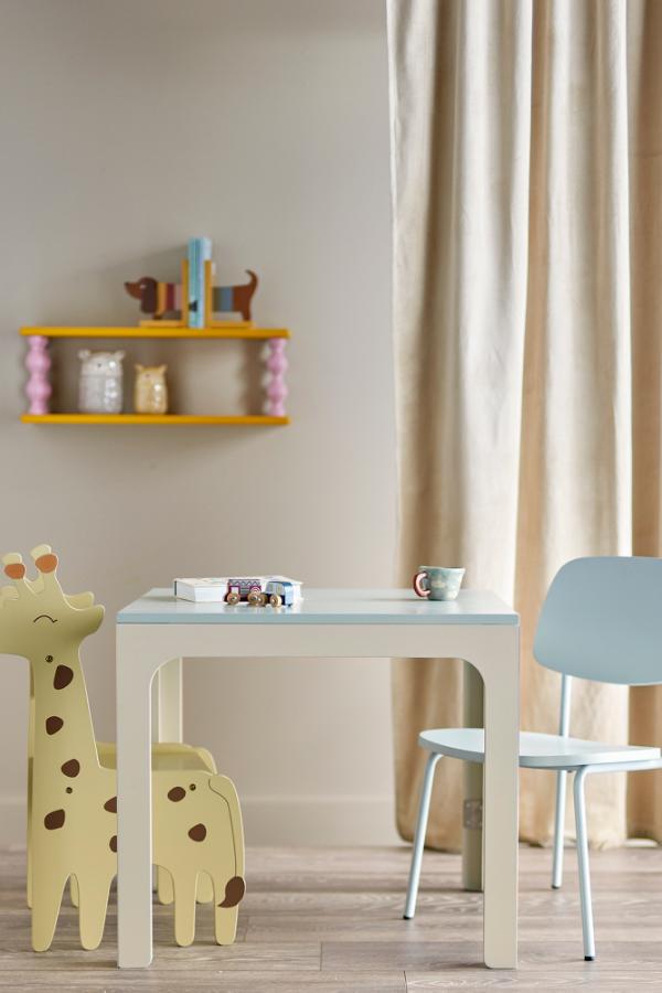 Bloomingville Mini Felipe Table, Grey, FSC®100%, MDF