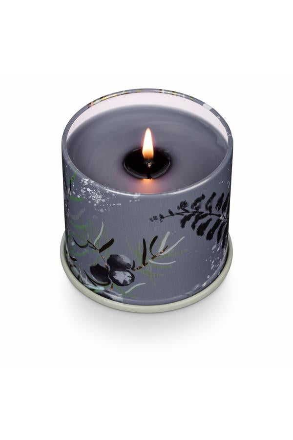 Illume North Sky Vanity Tin Candle, Blue,
