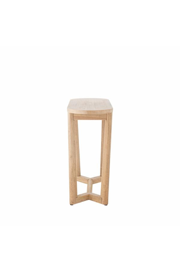 Creative Collection Serrone Console Table, Nature, Rubberwood