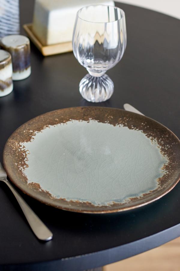 Bloomingville Paula Plate, Brown, Stoneware