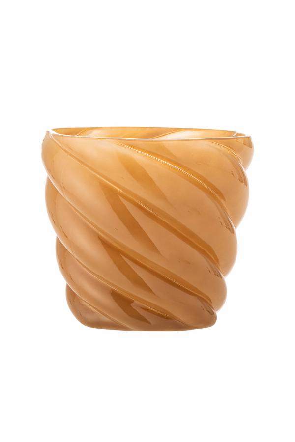 Bloomingville Callo Flowerpot, Yellow, Glass