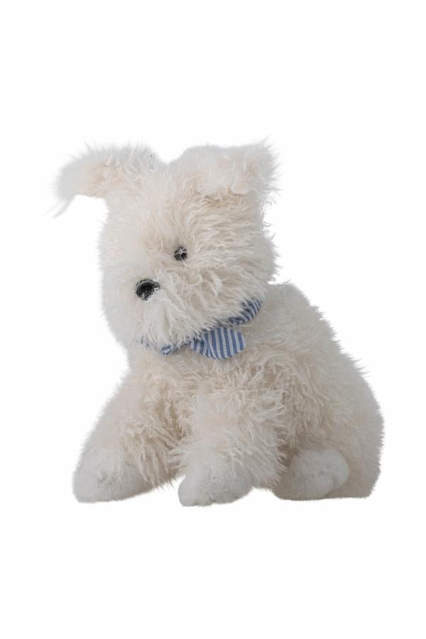 Bloomingville Mini Tito Soft toy, White, Polyester