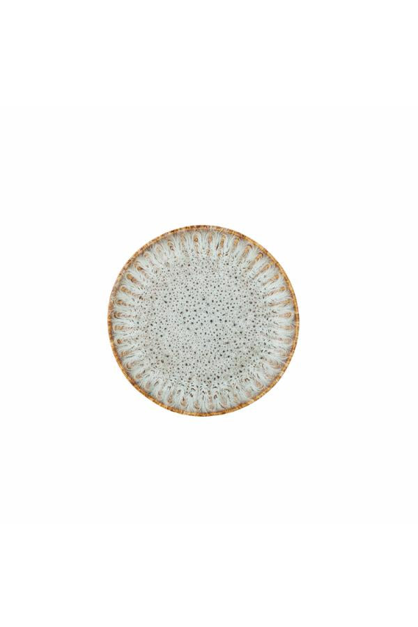 Creative Collection Fleur Plate, Nature, Stoneware