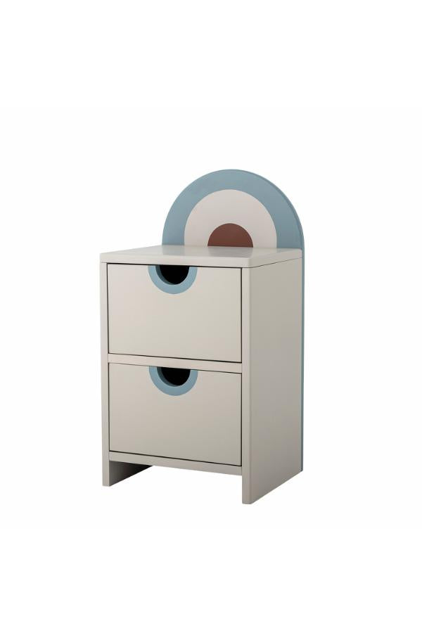 Bloomingville Mini Kiki Drawers, Multi, FSC®Mix, MDF
