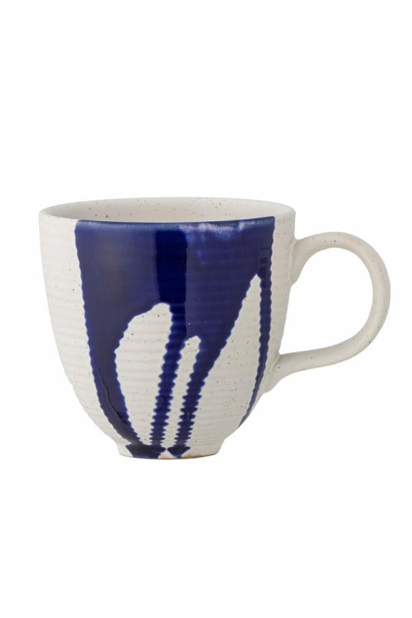 Bloomingville Okayama Cup, Blue, Stoneware