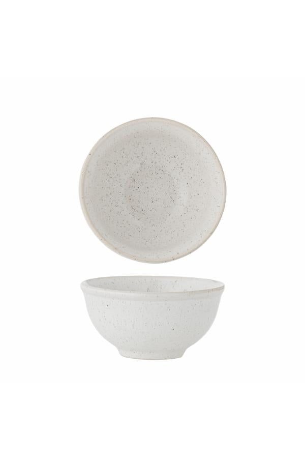 Bloomingville Addison Bowl, White, Stoneware