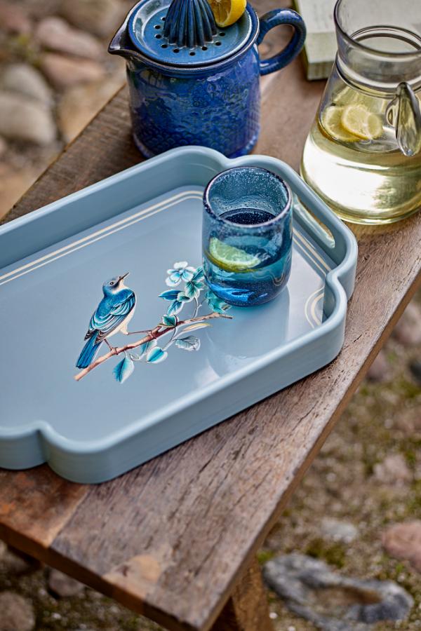 Creative Collection Meggie Tray, Blue, MDF
