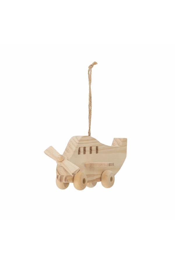 Bloomingville Mini Plane Mobile, Nature, FSC®100%, Pine