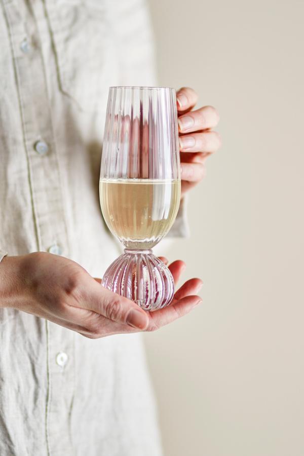 Bloomingville Taurin Champagne Glass, Clear, Glass