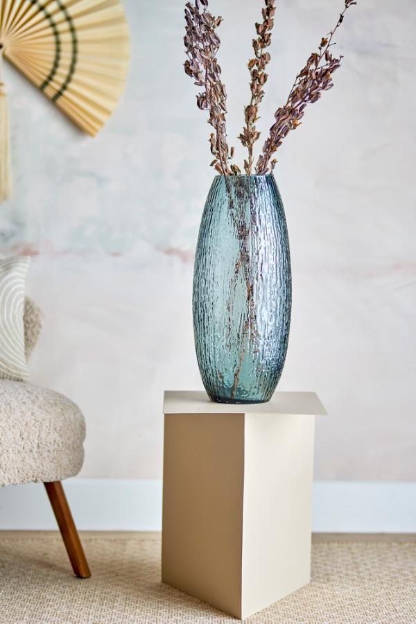 Bloomingville Brock Vase, Grey, Glass