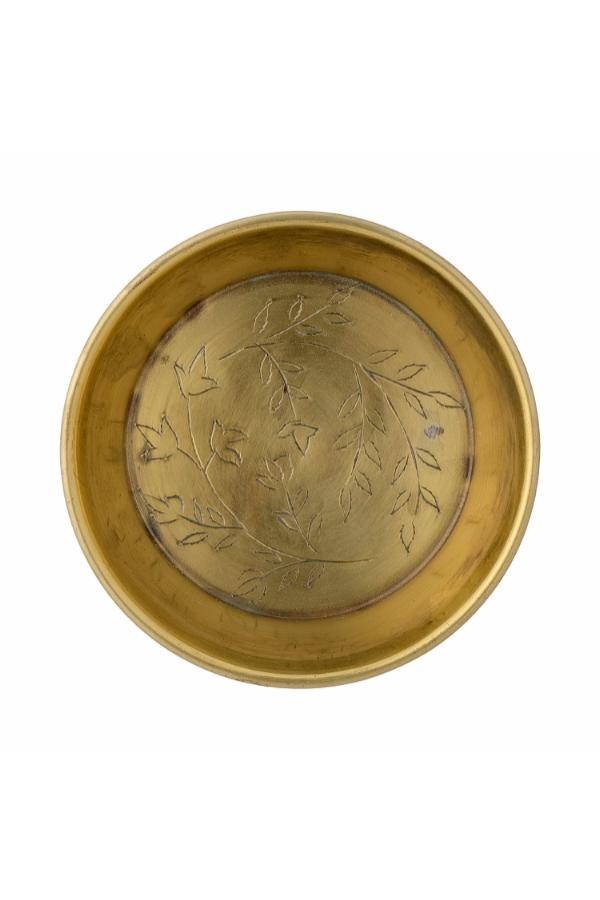 Bloomingville Kry Bowl, Brass, Metal