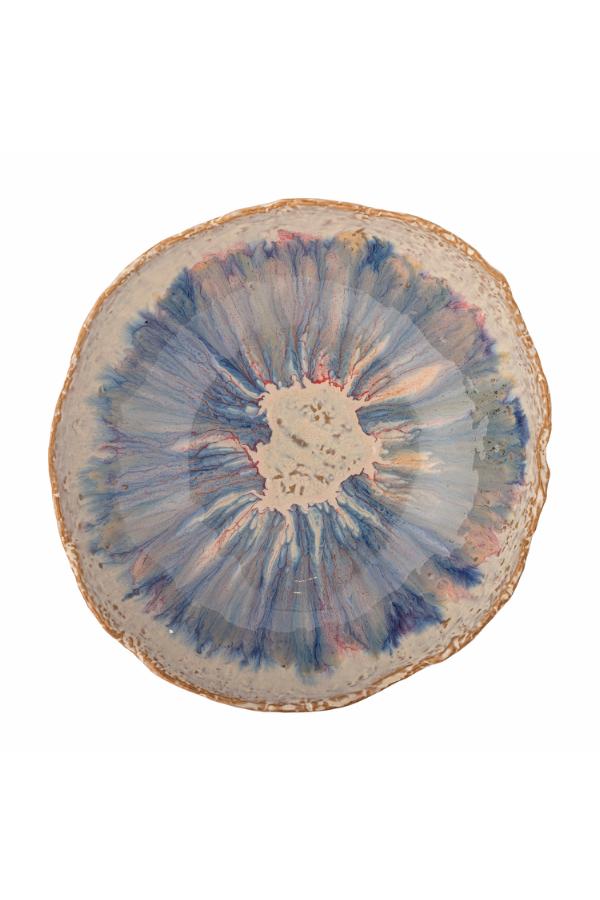 Bloomingville Amalia Bowl, Blue, Stoneware