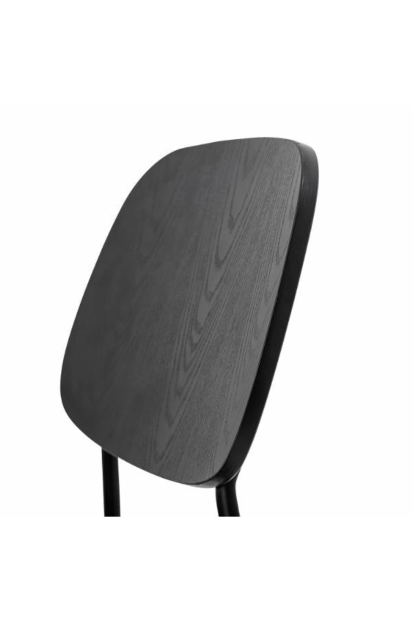 Bloomingville Monza Dining Chair, Black, Plywood