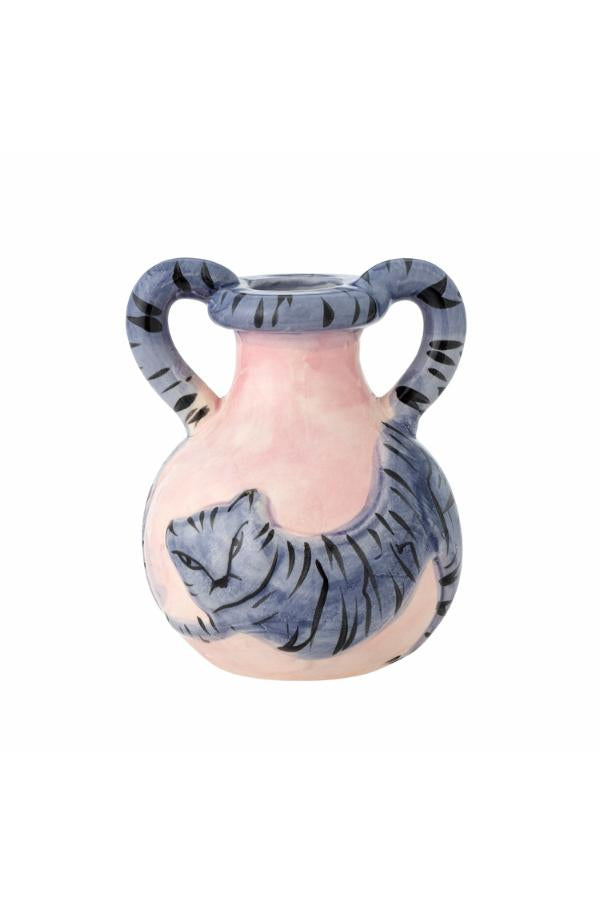 Bloomingville Ryker Candle Holder, Multi, Stoneware