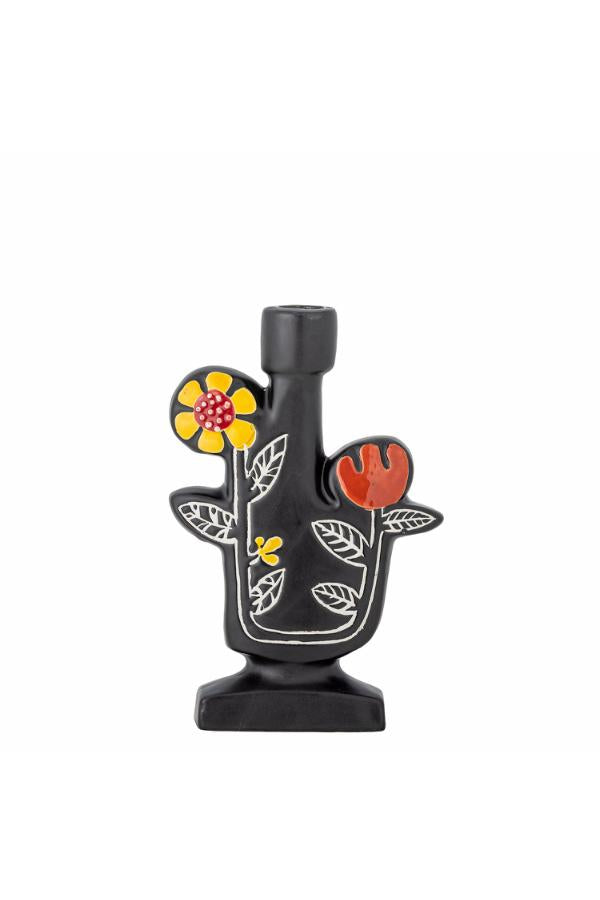 Bloomingville Vivielle Candle Holder, Multi, Stoneware