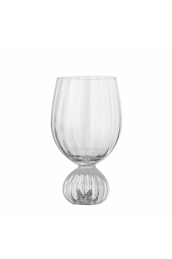 Bloomingville Taurin Wine Glass, Clear, Glass