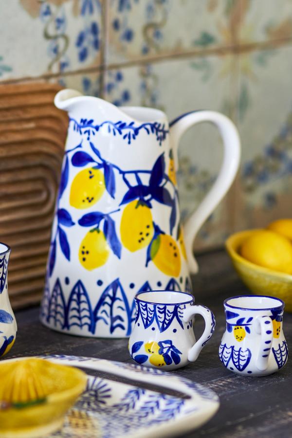 Creative Collection Maxima Espresso Cup, Blue, Stoneware
