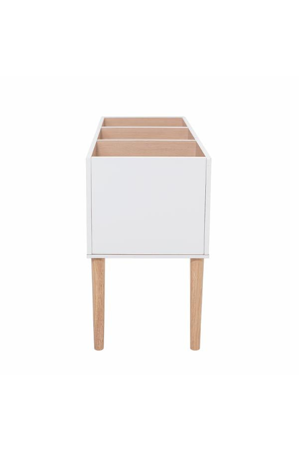 Bloomingville Mini Salam Book Stand, White, FSC®100%, MDF
