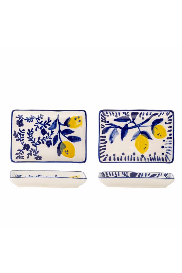 Creative Collection Maxima Plate, Blue, Stoneware