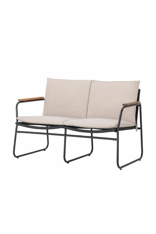 Bloomingville Hampton Sofa, Black, Metal