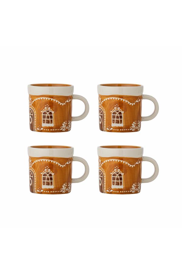 Bloomingville Gina Mug, Brown, Stoneware