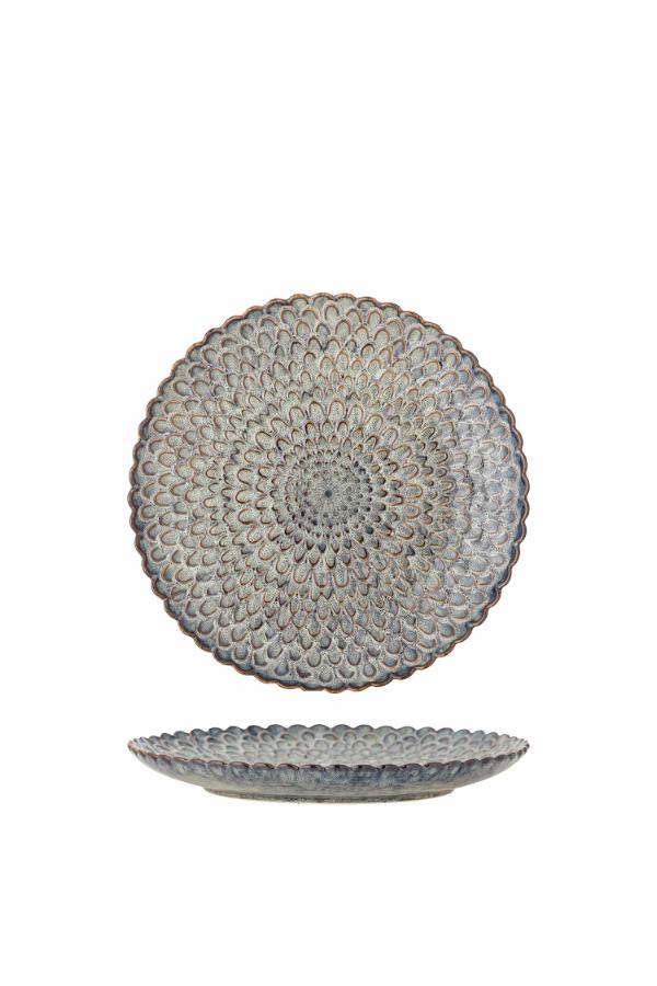 Creative Collection Katrina Plate, Grey, Stoneware